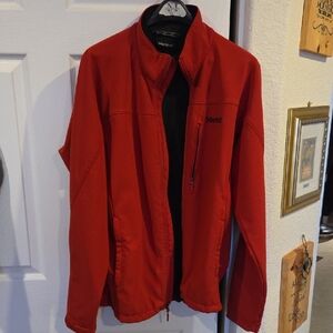 Mens Marmot Jacket, Red, Size L